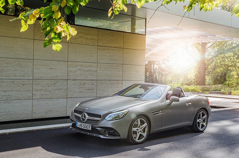 Lowered mercedes slc #7