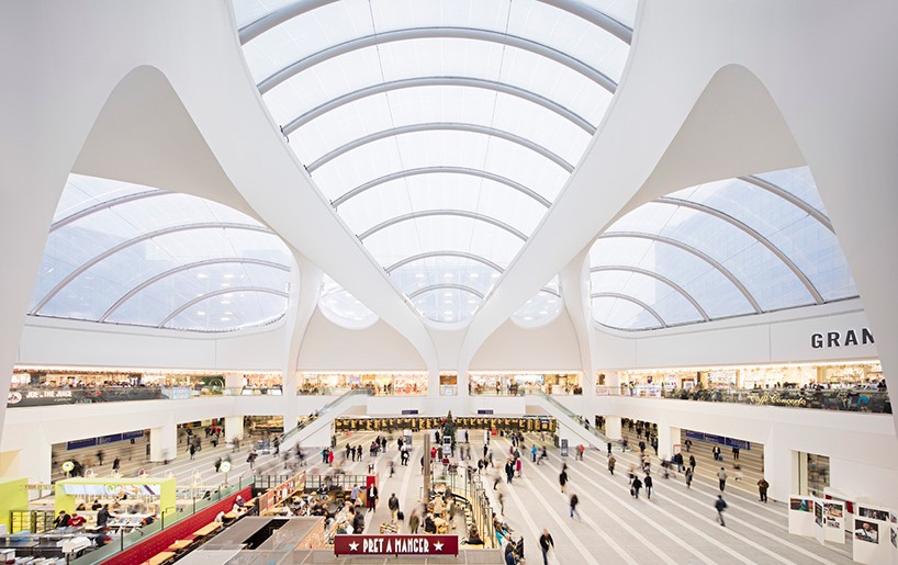 javier callejas photographs birmingham new street railway station by AZPML