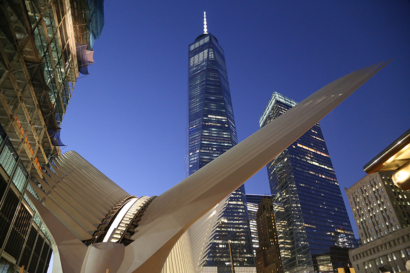 WTC transportation hub by santiago calatrava opens in new york