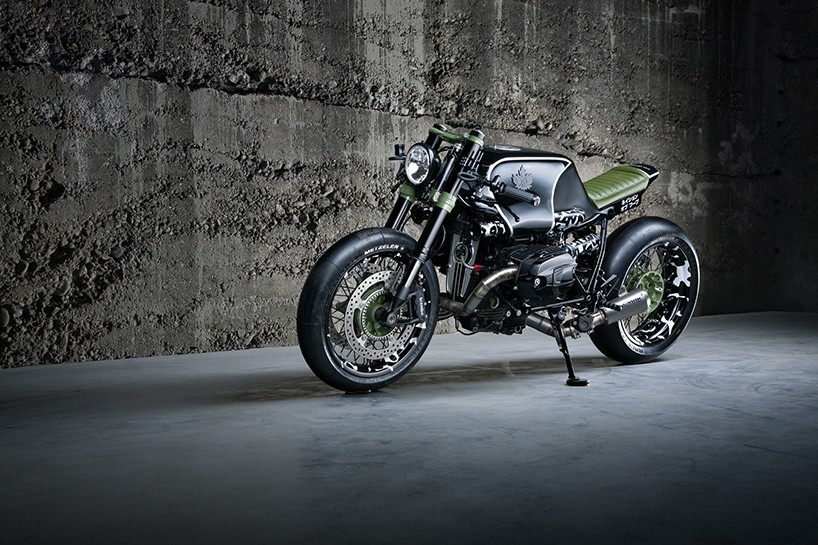 two munich firms create custom BMW motorcycle with ...