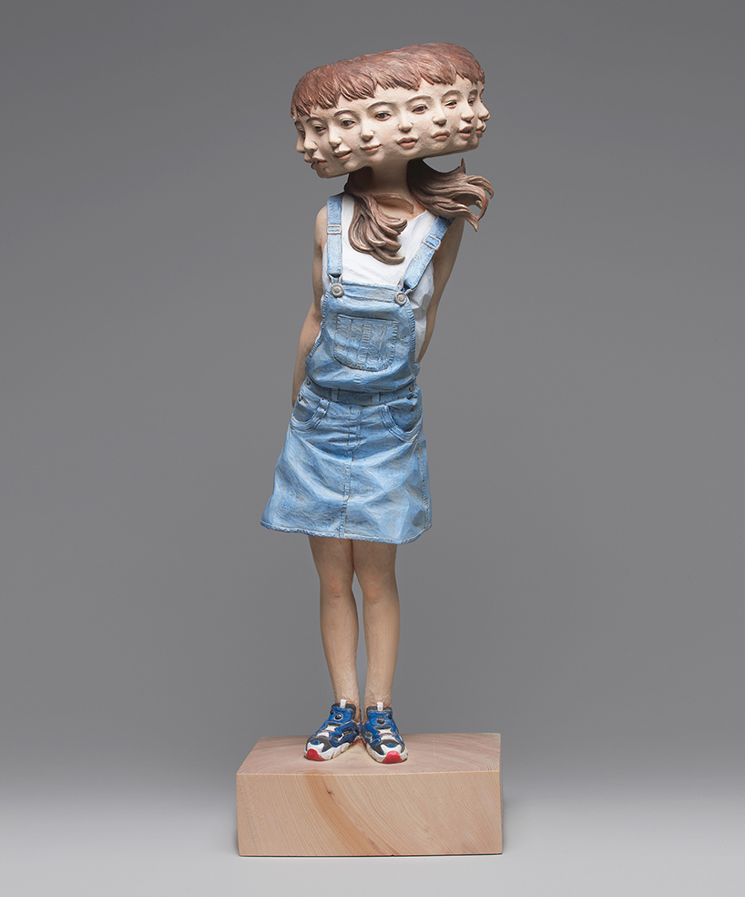 Glitched Sculptures by Yoshitoshi Kanemaki