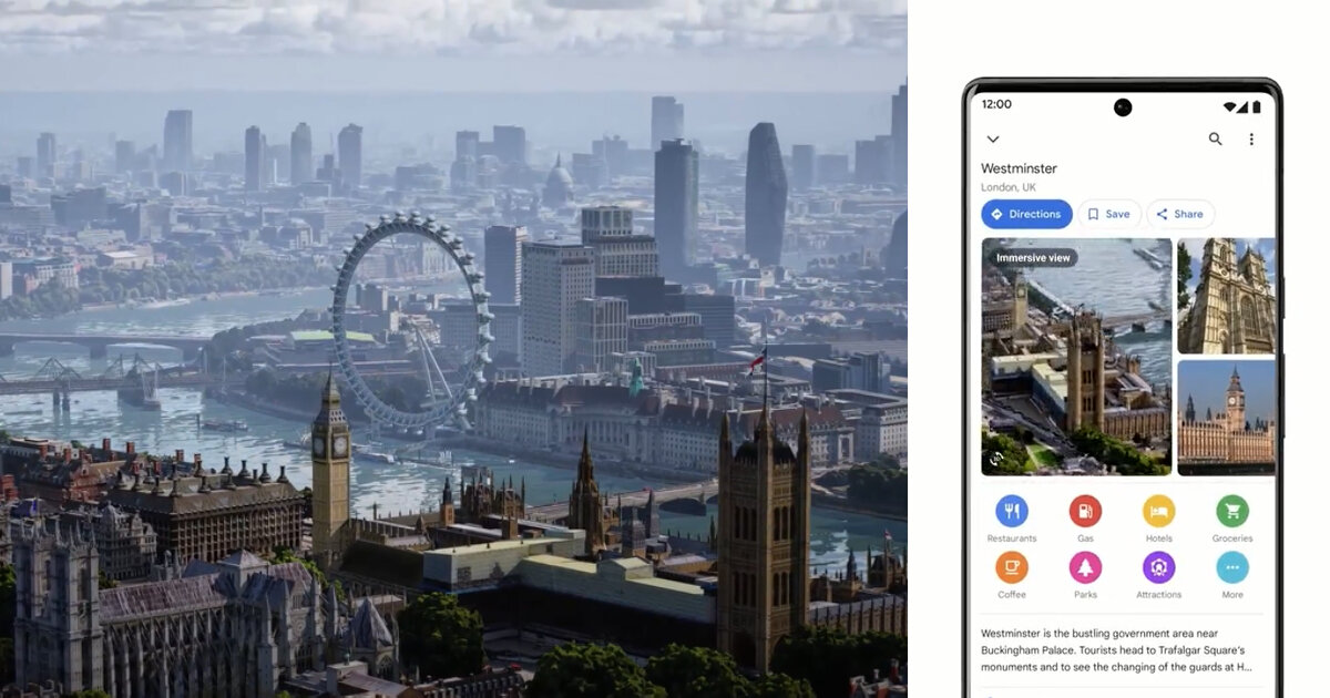 Google Maps Launches Lifelike City Navigation With Immersive View