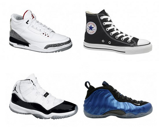 most popular basketball shoes of all time