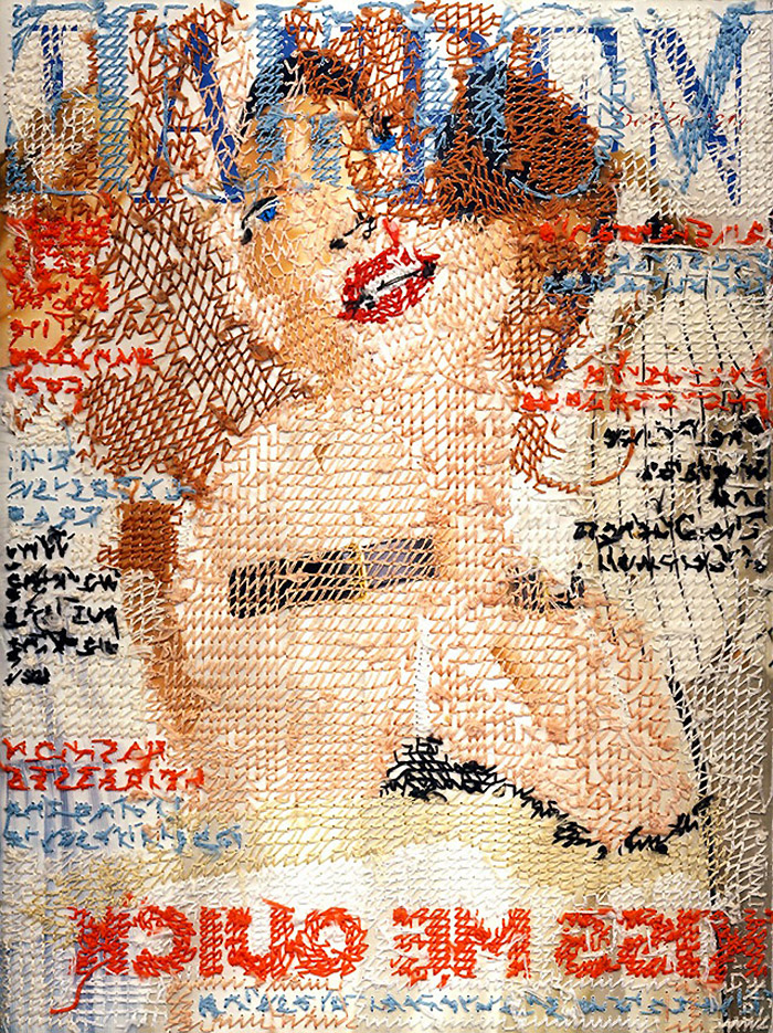 drawing body form jacobsen: inge covers stitched vogue cross