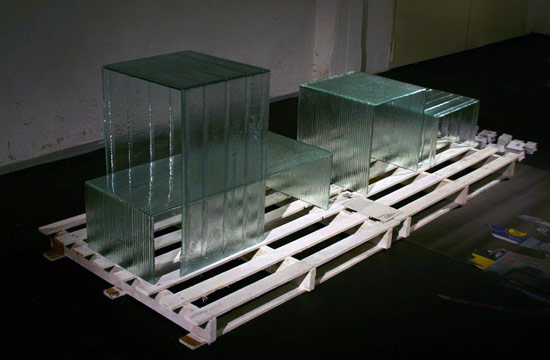 ljiljana tutnjevic: 'ice' table series