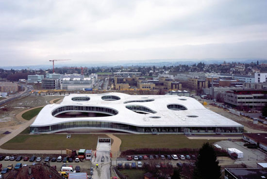 rolex learning center structure