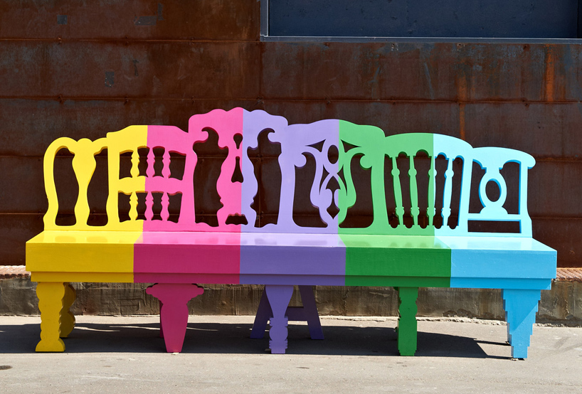 estrorama: lollipop bench