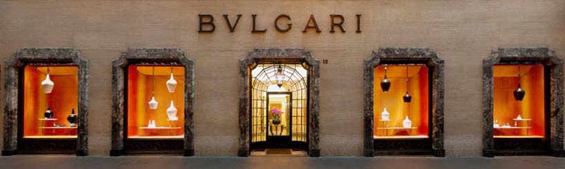 marco piva: bulgari window display