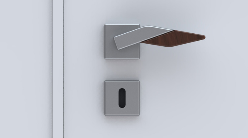 Abstract door handle | designboom.com