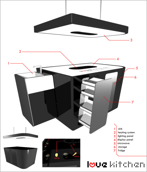 love kitchen | designboom.com