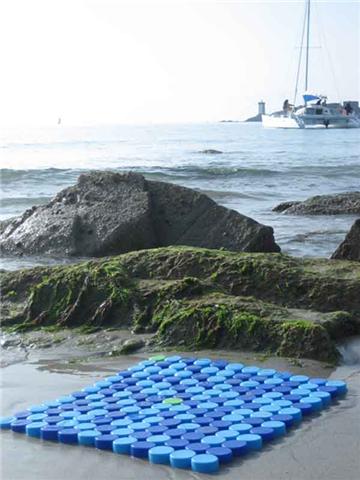 A Floor Mat From Plastic Bottle Caps (Experiment #1) : 5 Steps -  Instructables