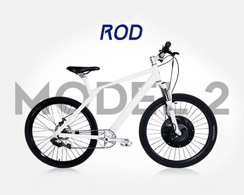 the ROD model 2 is a sleek and stylish bicycle with a unique hand-built frame