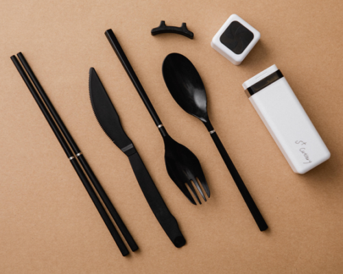 s+ cutlery made of glass fiber, sturdy utensils with surprising light weight