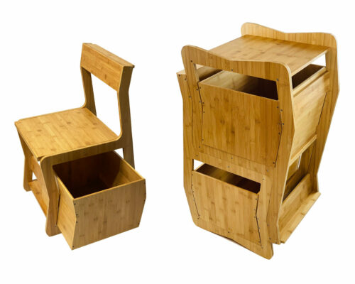 TYL chair made from ultra-light and environmentally-friendly bamboo