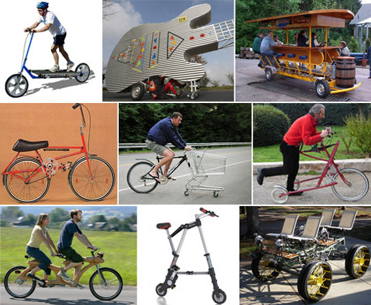 designboom contemporary article: more strange bikes
