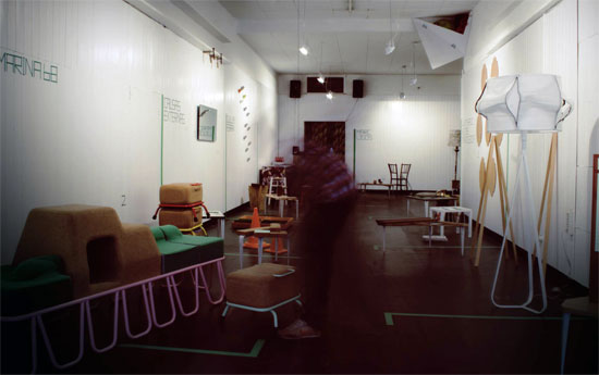 'assortment in motel' exhibition by surtido platform