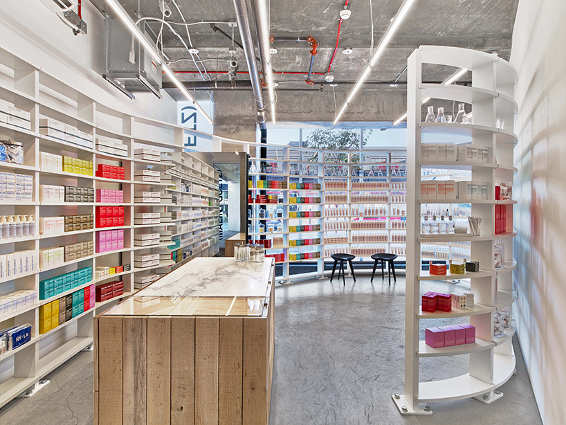 messana o'rorke construct three diverse stores for malin+goetz in LA ...