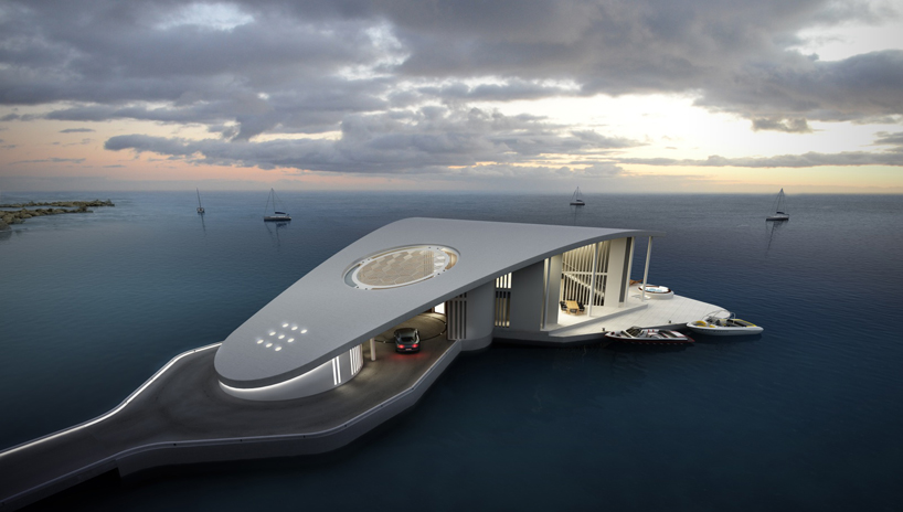 schopfer associates plans sting ray, a luxury floating residence