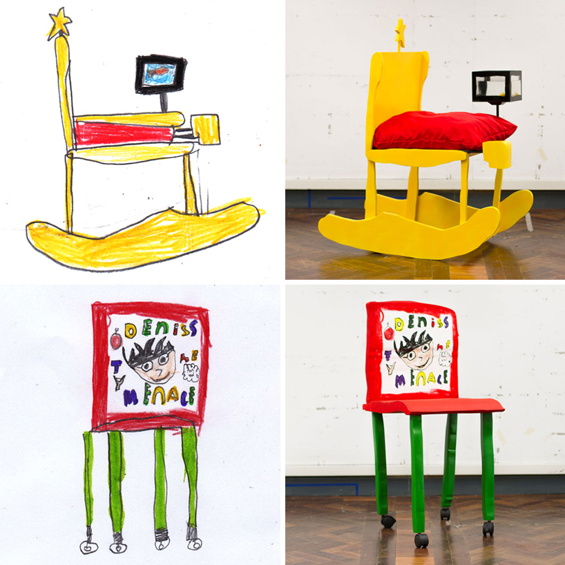 Childrens Furniture Jack Beveridge And Joshua Lake   Childrens Drawings Furniture 01 