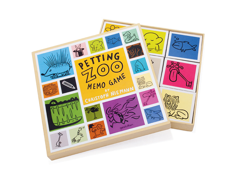 petting zoo memo game by christoph niemann for gestalten