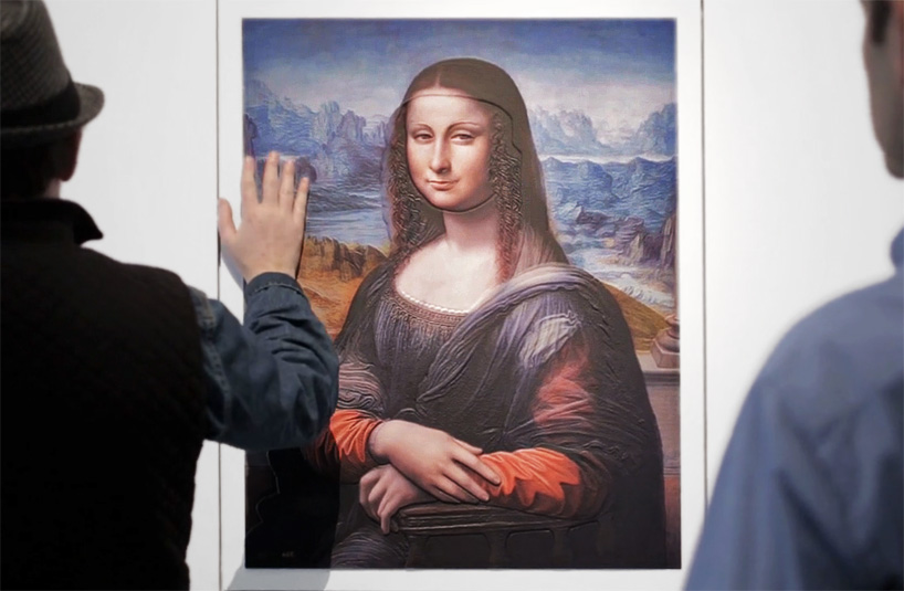 estudios durero helps the blind 'see' fine art with 3D printed paintings