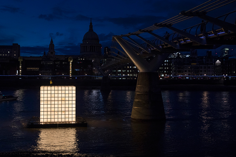 ik-joong kang lights up floating dreams on london's thames