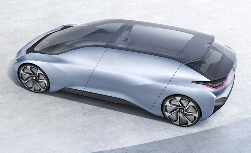 the NIO EVE vision self-driving electric concept car