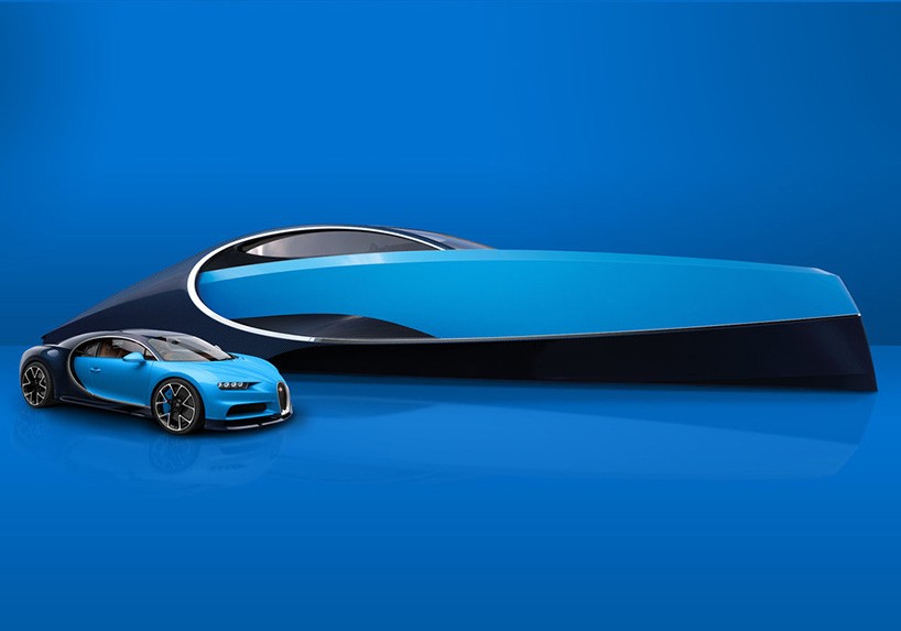 Bugatti X Palmer Johnson Dream Up 22 M Super Yacht In The Image Of The Chiron 6553