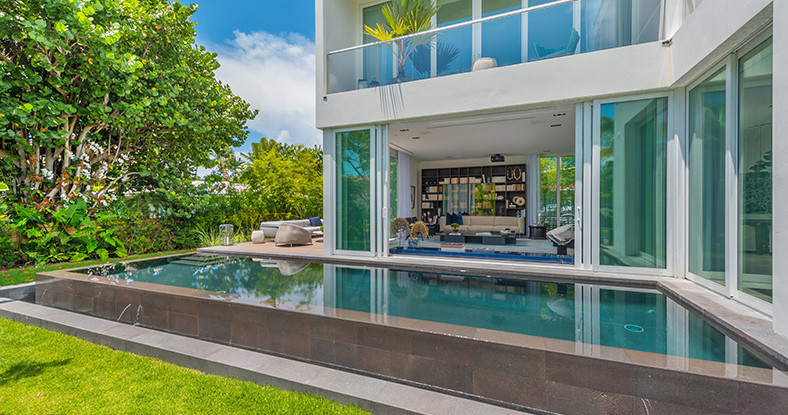 piero lissoni brings italian craftmanship to a private villa in miami beach