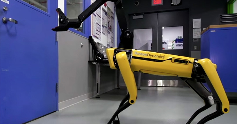 boston dynamics' robot dog has learned how to open doors