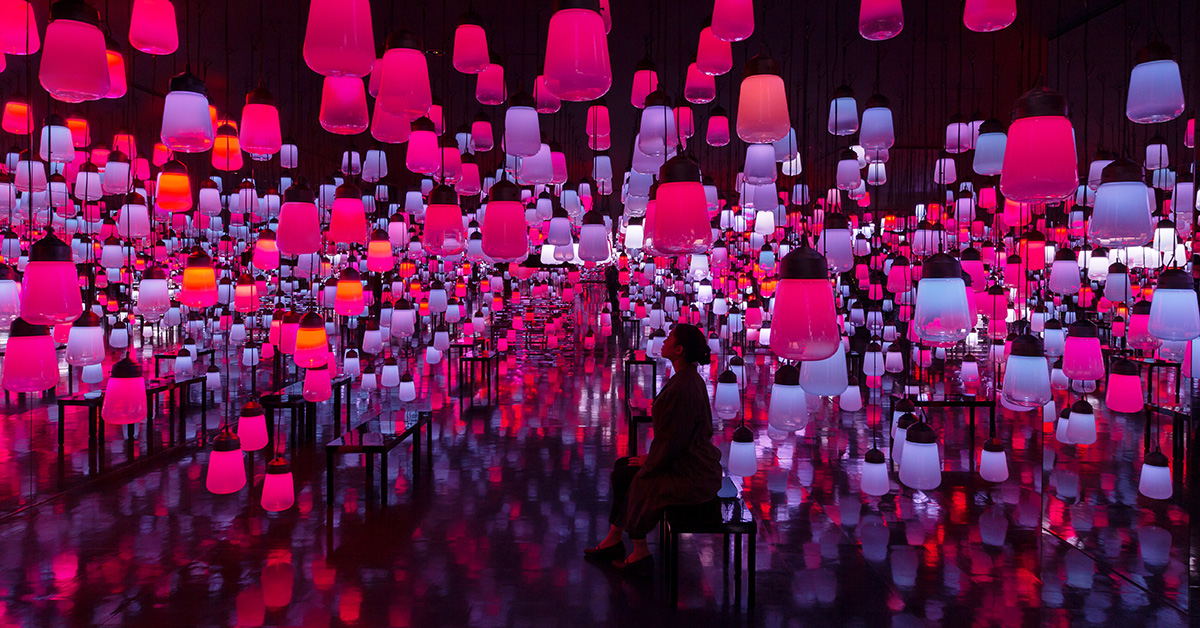 happy new year! here's to another year of teamLab's exciting projects