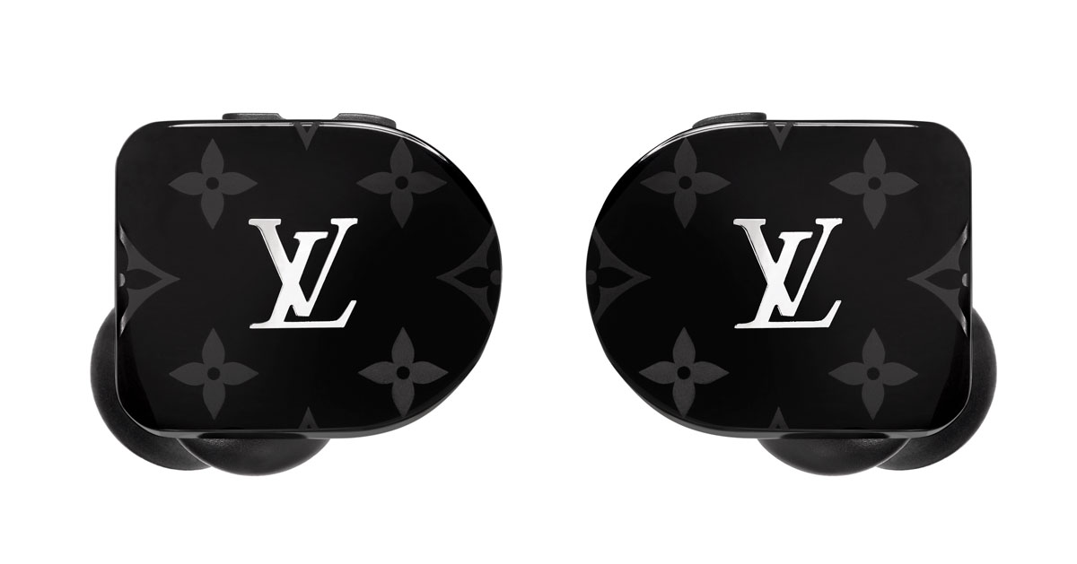 Louis Vuitton Wireless Earphones Case Horizon Monogram Eclipse