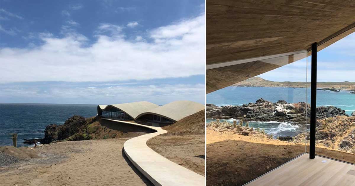 ryue nishizawa's ochoquebradas house nears completion in chile