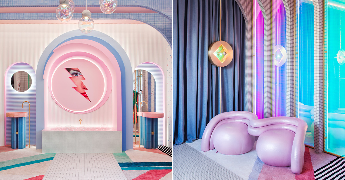 Patricia Bustos Studio creates light pink interiors with arched details for  concept store in Madrid