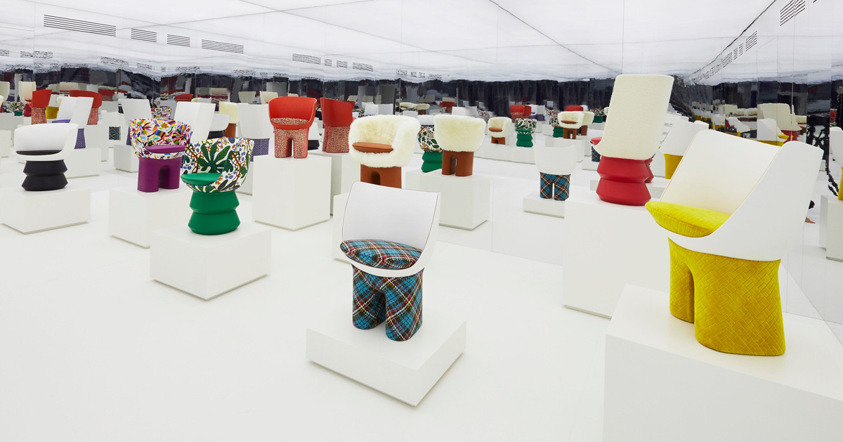 Louis Vuitton Continues the Journey of Objets Nomades Raw Edges