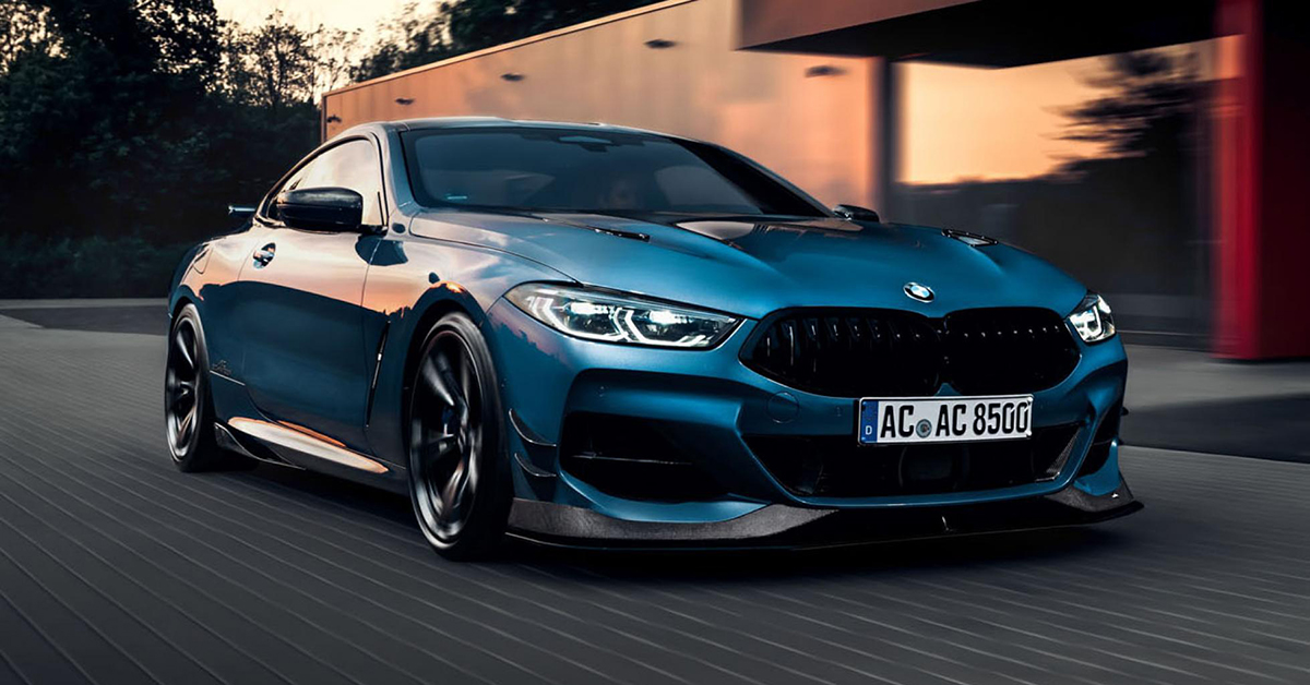 AC schnitzer drops height and adds power with custom BMW 8 series
