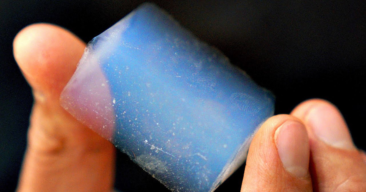 aerogel is only twice as dense as air and the lightest solid in the world