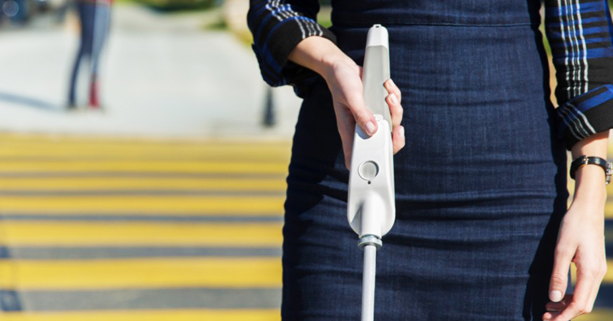 blind inventor creates 'smart cane' that uses google maps to navigate blind  people