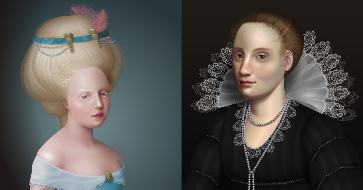 skillful coder diana smith creates baroque paintings with freehand CSS ...