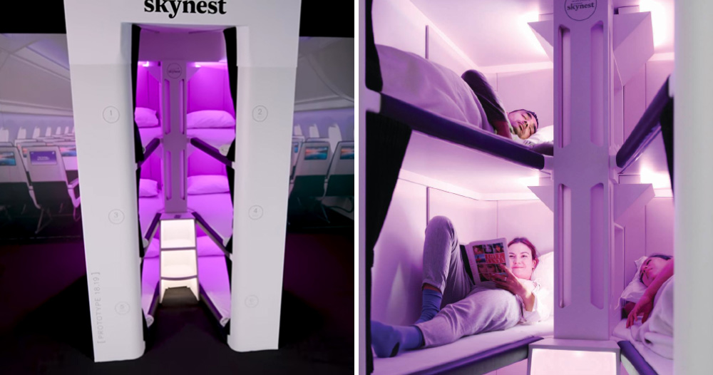 Air New Zealand Unveils Skynest Sleep Pods For Economy Travelers