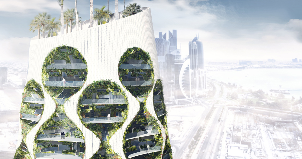 FABB gives occupants control over atmosphere of vertical oasis