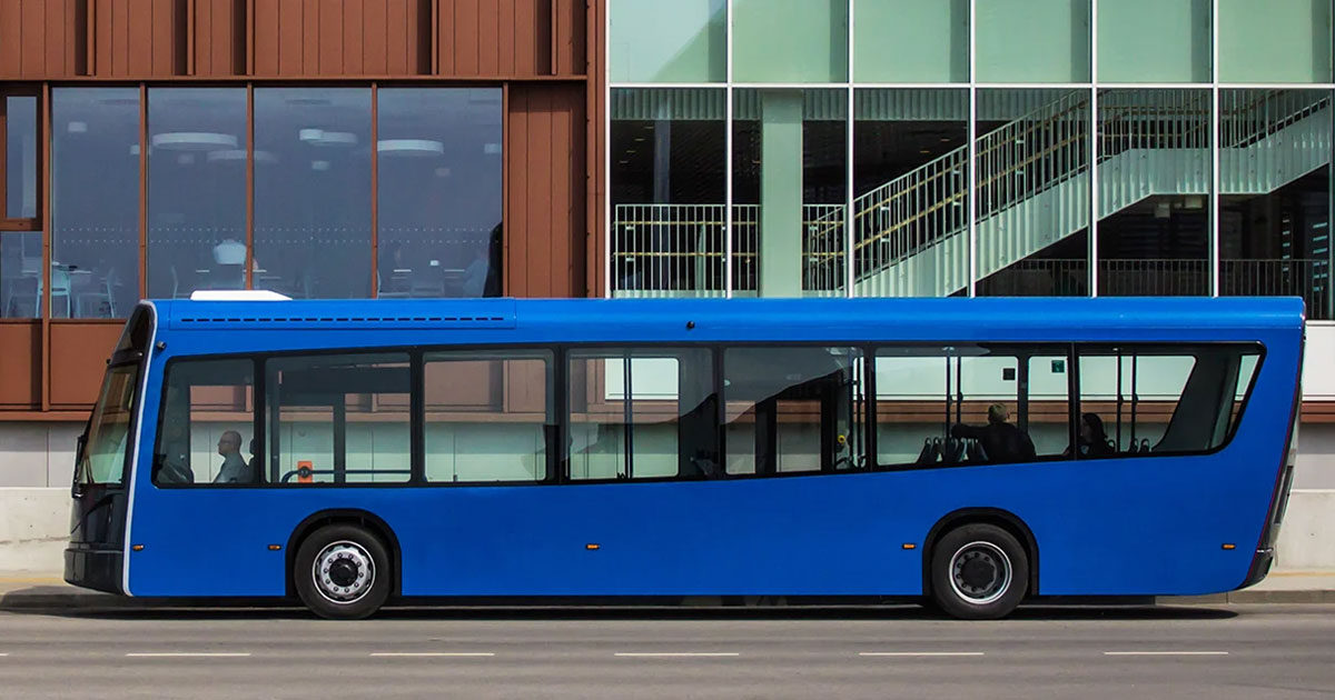 'dancer' is an ultralight electric city bus with a body made from ...