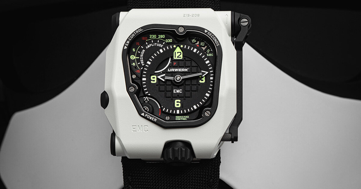 URWERK takes stormtrooper cues to form the EMC timehunter watch