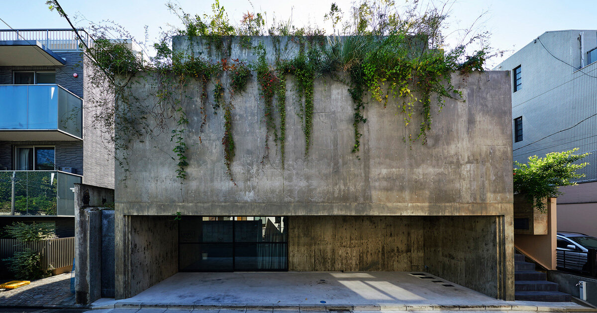 suppose design office builds house T in tokyo as concrete box with 