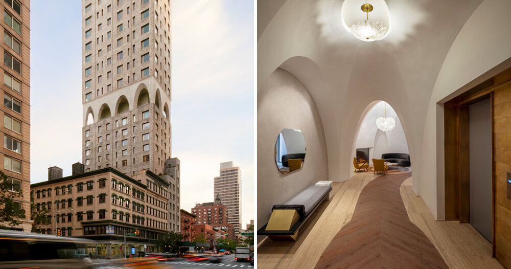 take a first look at the vaulted interiors of DDG's 180 east 88th