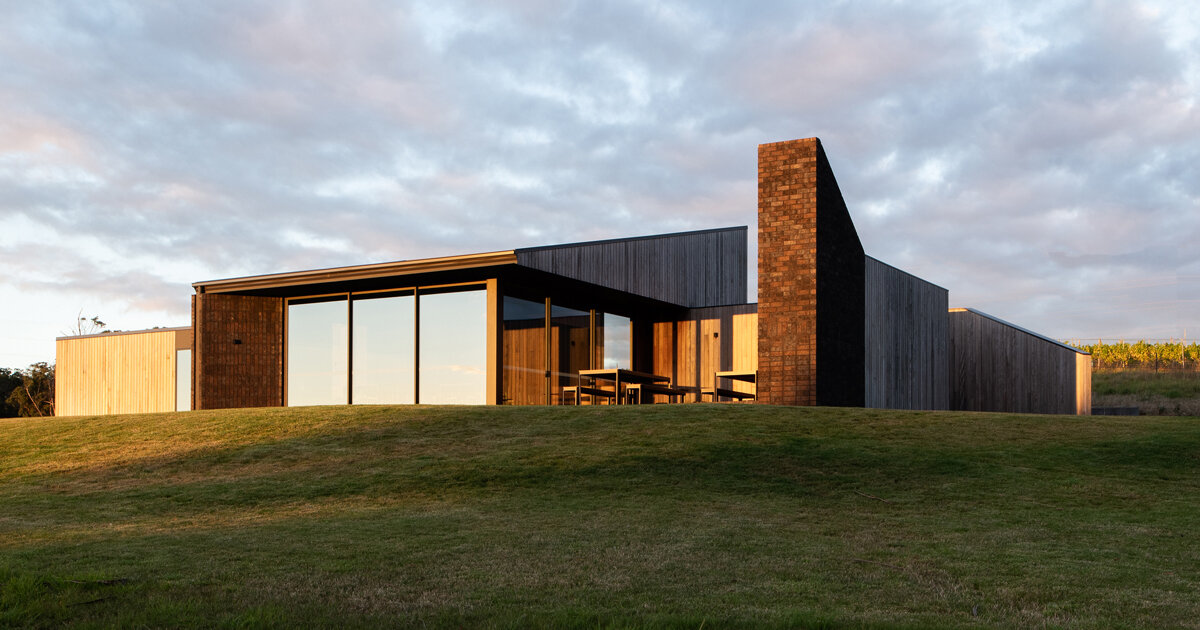 cumulus studio designs stoney rise cellar door in tamar valley