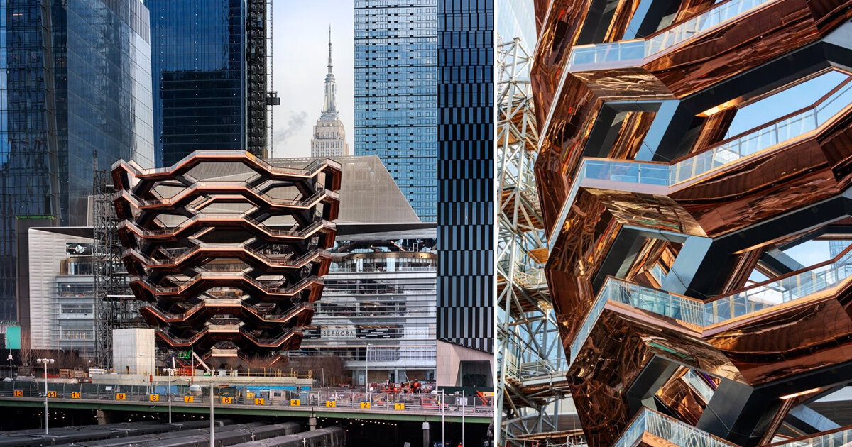 The Vessel At Hudson Yards Reopens With Suicide Prevention Measures