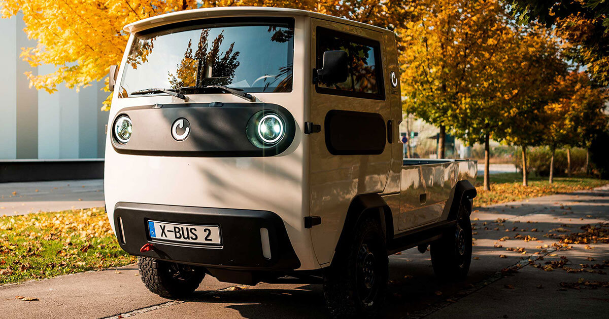 hit the road like a transformer with XBUS the fully electric, modular car