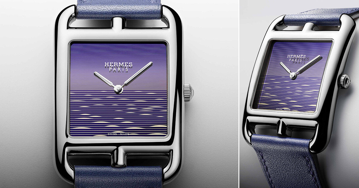 Hermès 'Cape Cod' Diamond Watch in 18K Rose Gold, 29 #515308 – Beladora
