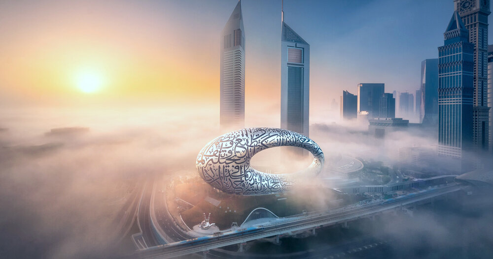 new images unveiled of dubai's largerthanlife 'museum of the future'